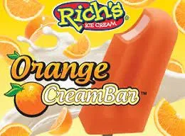 Individually wrapped Rich's Vanilla Ice Cream Sandwich