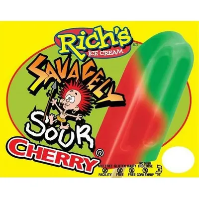 Individually wrapped Rich's Strawberry Shortcake Bar