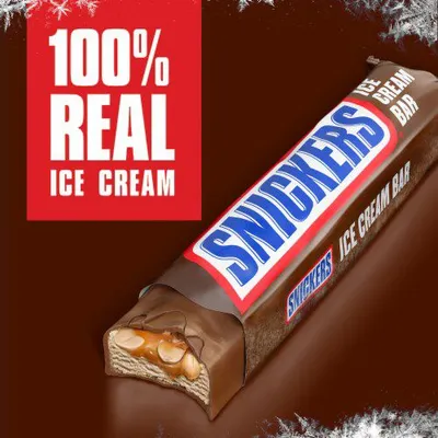 Individually wrapped Other Snickers Ice Cream Bar