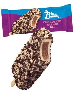 Individually wrapped Blue Bunny Chocolate Waffle Taco